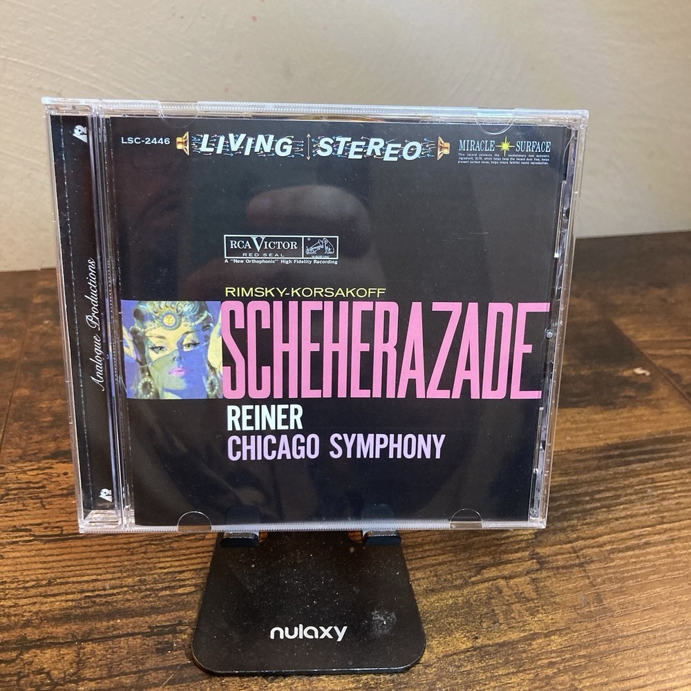 Living Stereo Rimsky Korsakoff Scheherazade CD Red Seal 24K Gold Ltd Ed Rare